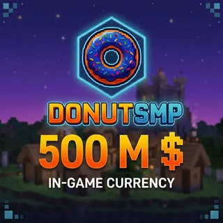 500M DonutSMP Money | Safe🍩