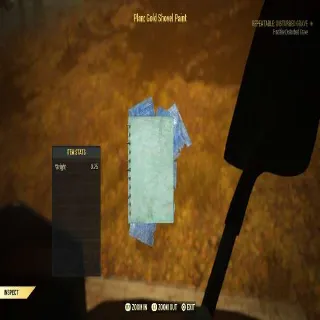 Golden Shovel Paint Plan