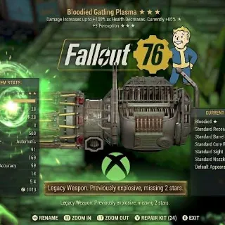 LEGACY PLASMA GATLING