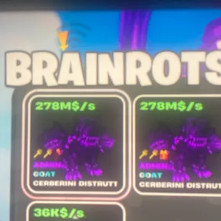 Fruits vs Brainrot
