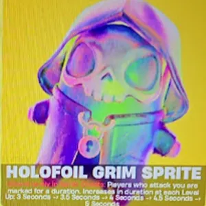 Holofoil grim sprite