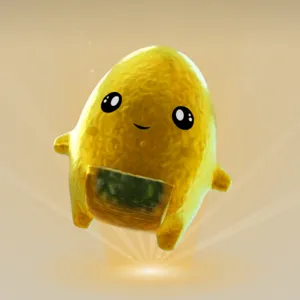 gold onigiri sprite
