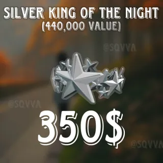 LIMITEDS - SKOTN! 🌙 - SILVER KING OF THE NIGHT CLEAN / SAFE (📋🔍 CHECK DESC BEFORE BUYING)