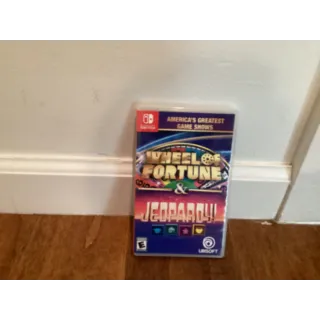 Wheel of fortune and jeopardy Nintendo switch 