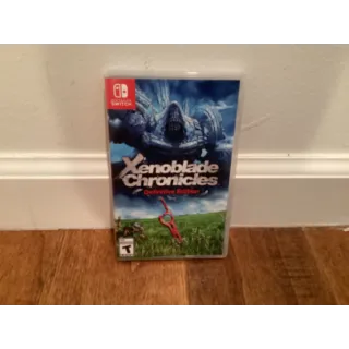 Xenoblade chronicles definitive edition