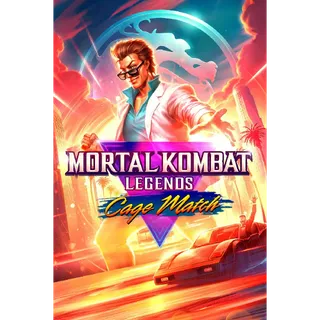 Mortal Kombat Legends: Cage Match (2023) - 4K UHD DIGITAL CODE