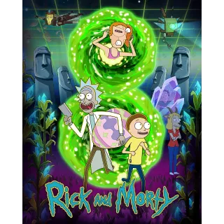 Rick and Morty: Season 8 - HD DIGITAL CODE
