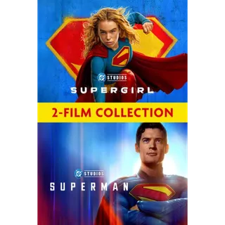 Supergirl (2026) & Superman (2025) 2-Film Collection - 4K UHD DIGITAL CODE