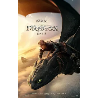 How to Train Your Dragon (2025) LIVE ACTION - 4K UHD DIGITAL CODE