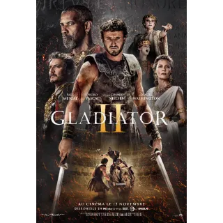 Gladiator II (2024) - 4K UHD DIGITAL CODE