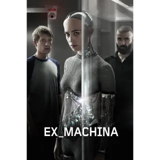 Ex Machina Digital HD Movie Code Fandango/VUDU