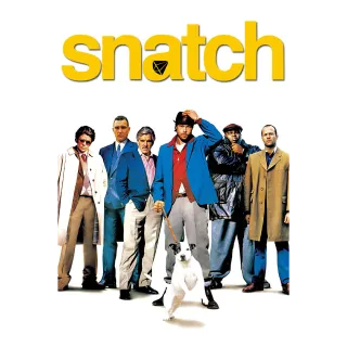 Snatch 4K Digital Movie Code Movies Anywhere
