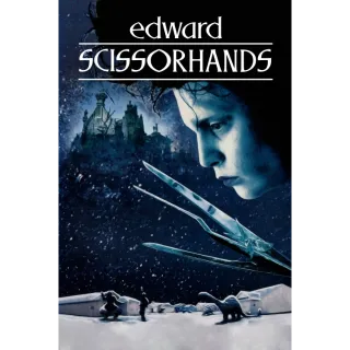 Edward Scissorhands Digital HD Movie Code Movies Anywhere