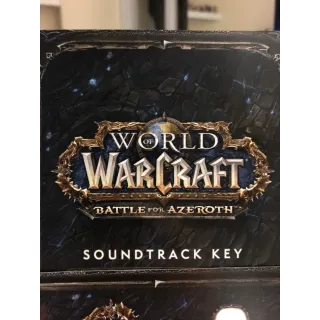 World of Warcraft Battle for Azeroth Digital Soundtrack Key
