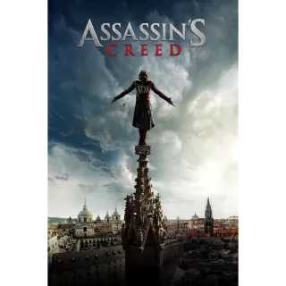 Assassin's Creed 4K Digital Movie Code Movies Anywhere