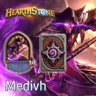 Hearthstone Medivh hero + Card Back - region free