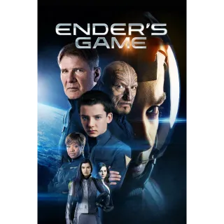 Ender's Game Digital SD Movie Code Fandango/VUDU