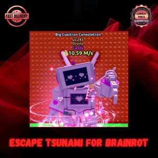 Big Cupitron Consoletron | Escape Tsunami for Brainrot