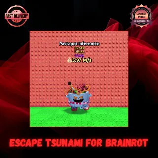 Pastapot Infernotto | Escape Tsunami for Brainrot
