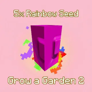 5x Rainbow Seed