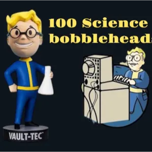 100 Science bobbleheads