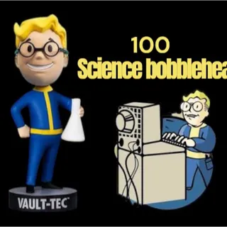 100 Science bobblehead