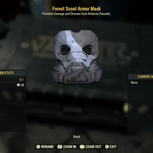 Reverse Forest ScoutMask