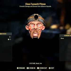 Clean Pitman Mask