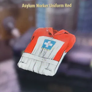 Red asylum dress