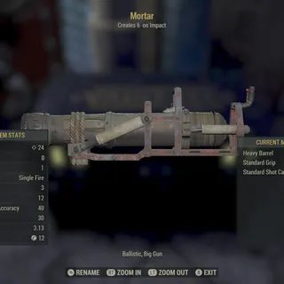 Legacy mortar