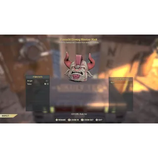 Glowing Minotaur Mask