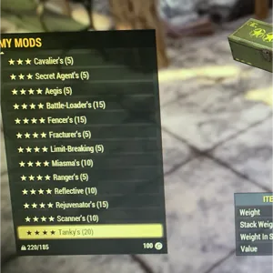 4 Star mod  boxes