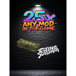 25x Any legendary mod boxes