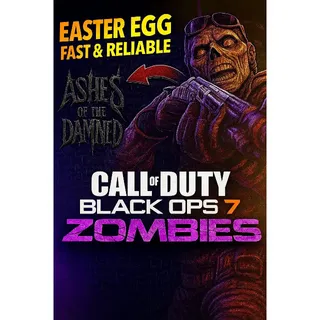 BLACK OPS 7 ASH OF THE DAMNED EASTER EGG CARRY SERVICE