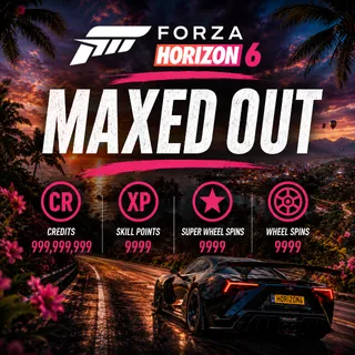 Forza 6 Max Credits Spins skills