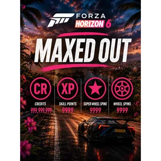 Forza 6 Max Credits Spins skills