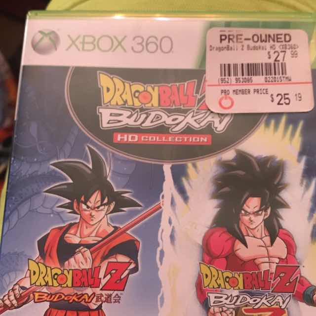 dbz budokai 3 xbox 360