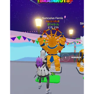SUNCULUS FERRIS- GO UP FOR BRAINROTS