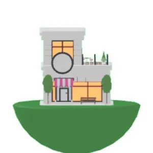 Shop House (Undecorated) Adopt me