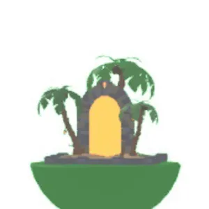 Sandbox Island House (Undecorated) Adopt me