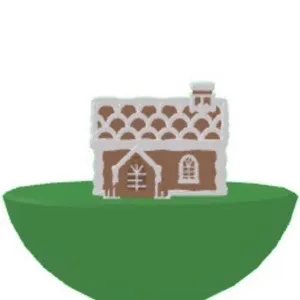 Gingerbread House (Undecorated) Adopt me