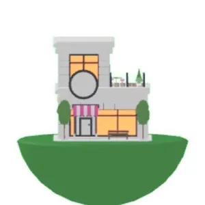 Shop House (Undecorated) Adopt me