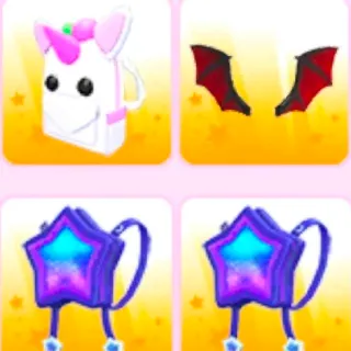 Unicorn Backpack + In Image!
