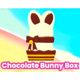100x Chocolate Bunny Box