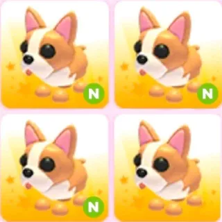 3x Neon French Bulldogs