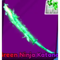 Green Ninja Katana W Finisher