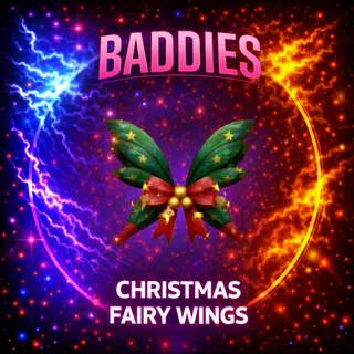 christmas fairy wings
