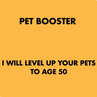 PET BOOSTING SERVICE