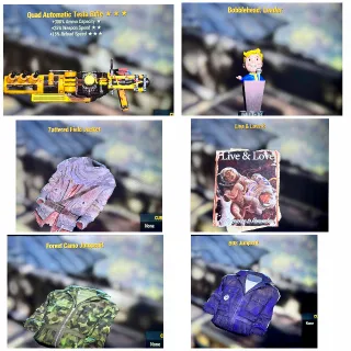 Weapon, Apparel, Aid Bundle