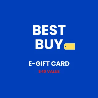 $40 Best Buy Gift Card | INSTANT DELIVERY 🔥 USA Only | 100% Legit